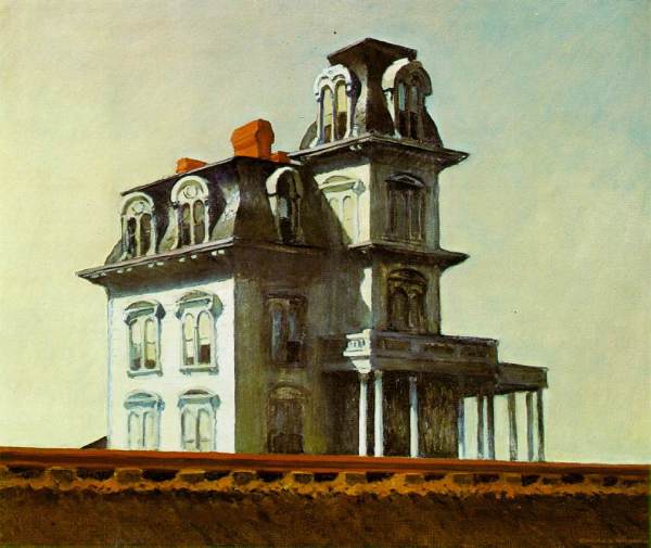 Edward Hopper.House-by-the-railroad