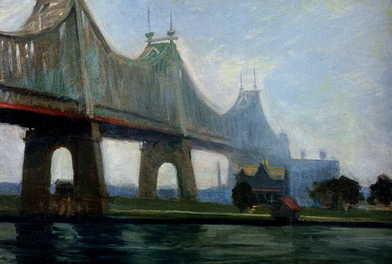 Edward Hopper.Queensborough Bridge 2