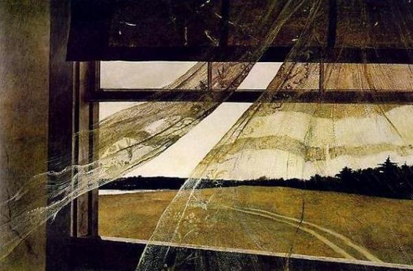 Andrew Wyeth.Wind from the sea